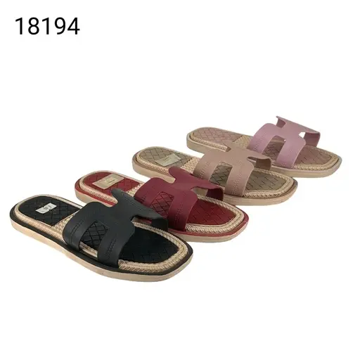 [18194] شبشب نسائي  18194  اسود كلارك-بركوت-ككي وردات   37-41   شد36   A3