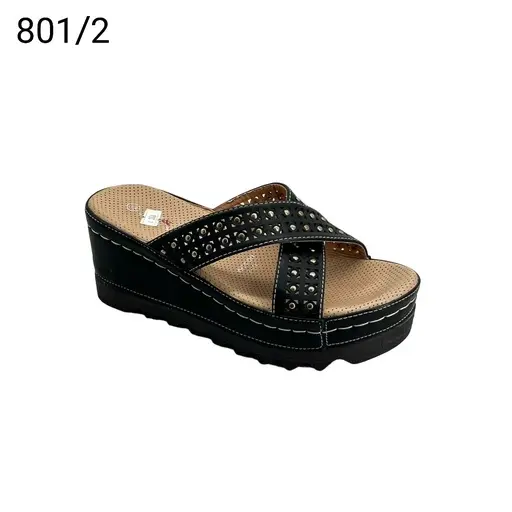 [801/2] شبشب نسائي  801/2  اسود    37-41      A5